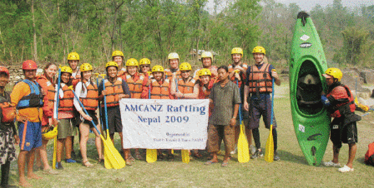 AMCANZ Rafting Group 