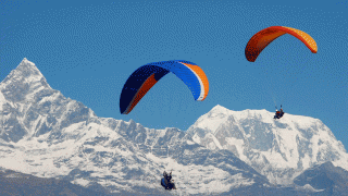 Ultra Light Aircraft Flight in Pokhara