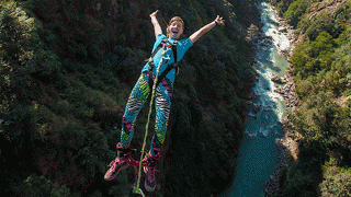 Bungy Bridge Swing Canyoning, Rafting and relaxation in Last Resort